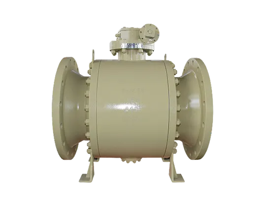 Giảm van bi gắn cổng Trunnion